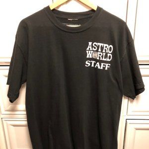 Travis Scott Astroworld Staff Tee Black